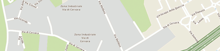 Mappa della impresa supermercati sir srl a ROMA