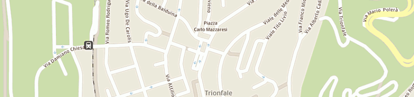 Mappa della impresa pavoncello antonella a ROMA