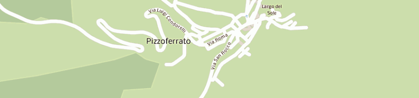 Mappa della impresa ristorante bar '' casa del pastore' 'di de iuliis franco a PIZZOFERRATO