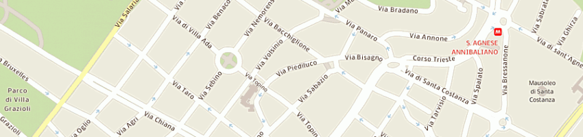 Mappa della impresa teodori marilena a ROMA