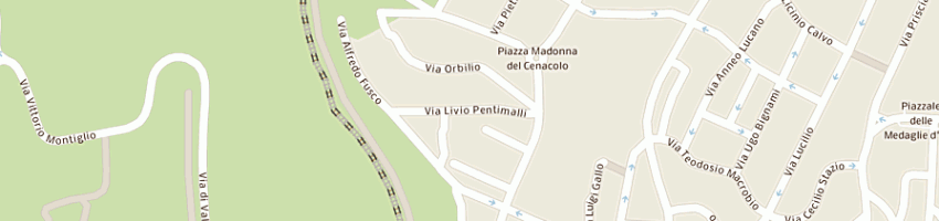 Mappa della impresa azienda territoriale per l'edilizia residenziale pubblica del comune d a ROMA