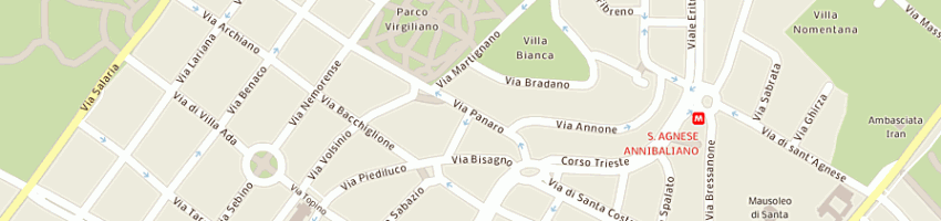 Mappa della impresa a piccoli passi so0c coop a ROMA