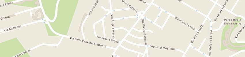 Mappa della impresa pet store srl a ROMA