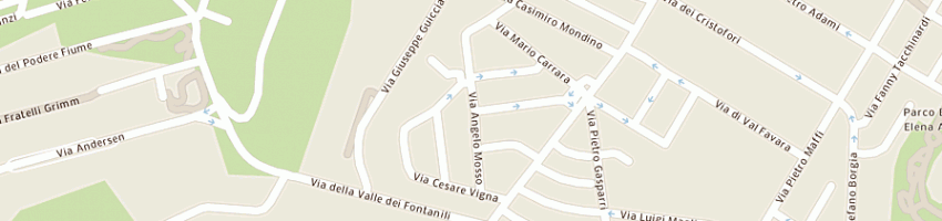 Mappa della impresa blue car service soc coop a ROMA