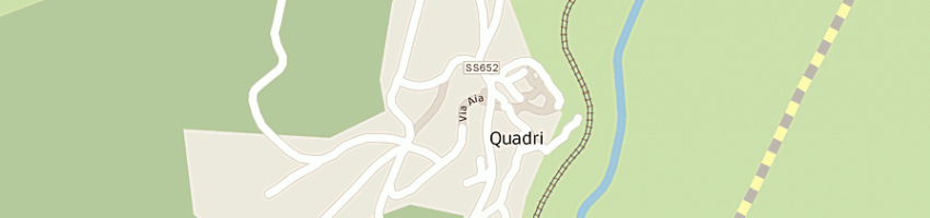 Mappa della impresa municipio a QUADRI