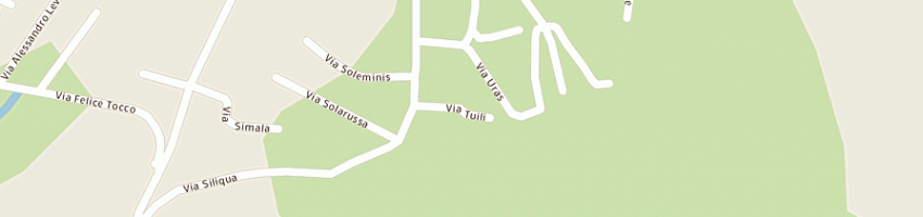Mappa della impresa xxv comunitã€ montana sa giara a TUILI
