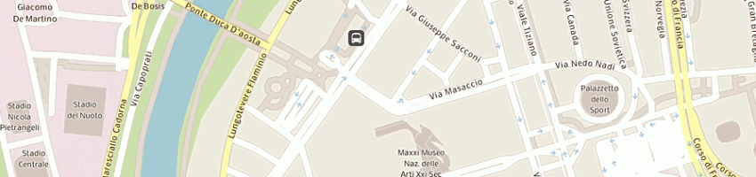 Mappa della impresa phone service di sachez rivera a ROMA