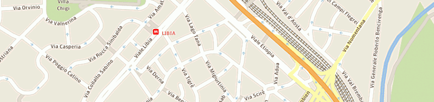 Mappa della impresa palazzo pia a ROMA
