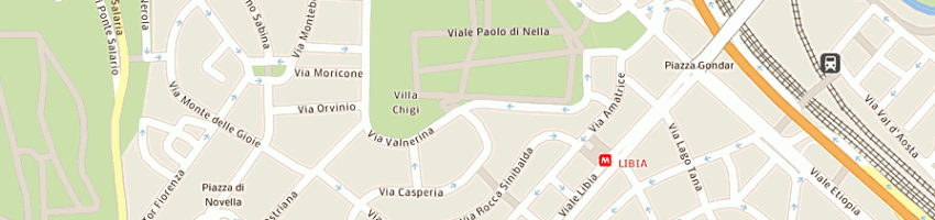 Mappa della impresa alpha srl a ROMA