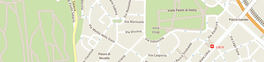 Mappa della impresa associazione arsmedia a ROMA