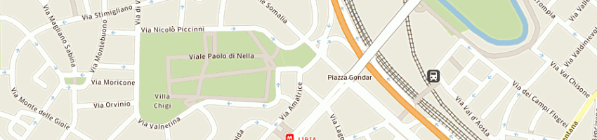 Mappa della impresa tipografia libia di magliocchetti vincenzo a ROMA