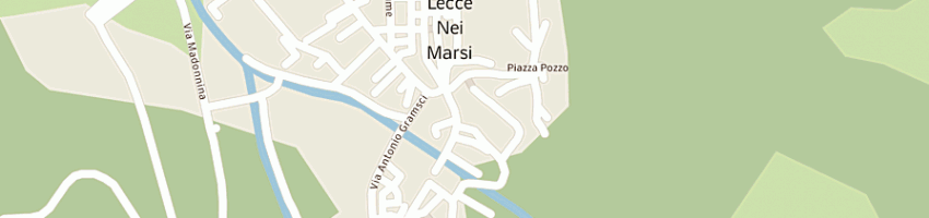 Mappa della impresa poste italiane a LECCE NEI MARSI