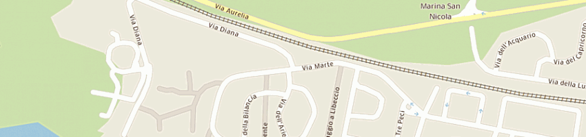 Mappa della impresa condominio villaggio tortuga snicola a LADISPOLI