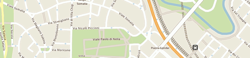 Mappa della impresa bisconti sonia a ROMA