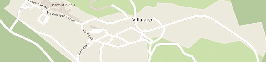 Mappa della impresa comune di villalago a VILLALAGO