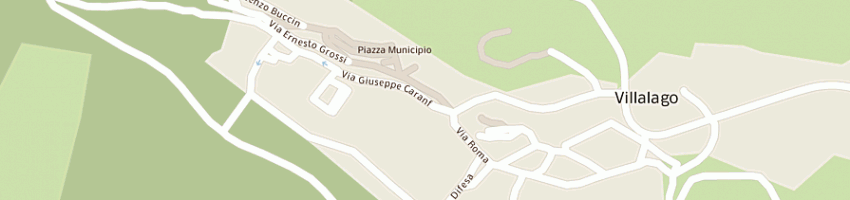 Mappa della impresa alimenari buccini sabina a VILLALAGO