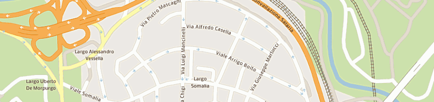 Mappa della impresa condominio via arrigo boito 126 a ROMA