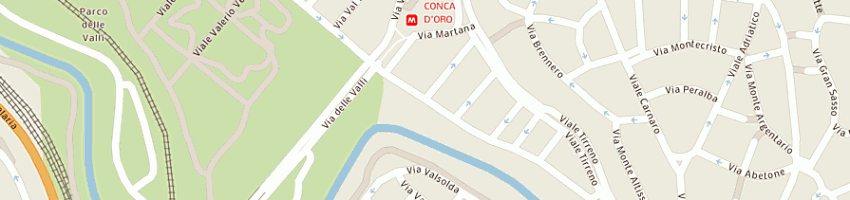 Mappa della impresa vip medical srl a ROMA