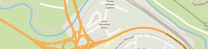 Mappa della impresa plantec planning transport economics srl a ROMA