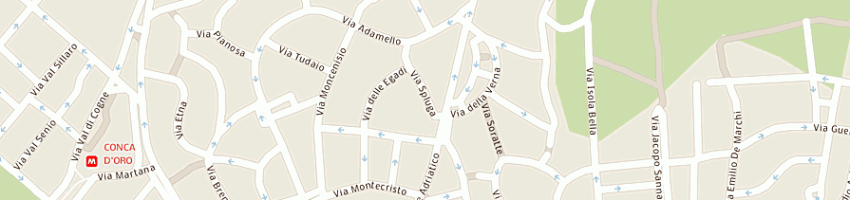 Mappa della impresa santilli roberta a ROMA
