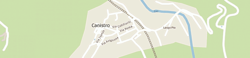 Mappa della impresa fontana armando a CANISTRO