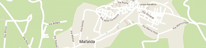 Mappa della impresa mastragostino solidea a MAFALDA