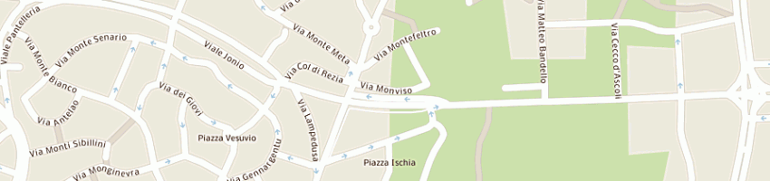 Mappa della impresa mad auto plurimarche srl a ROMA