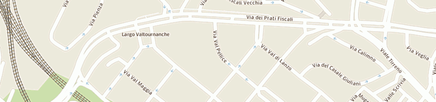 Mappa della impresa fg auto sas di chierichini franco a ROMA