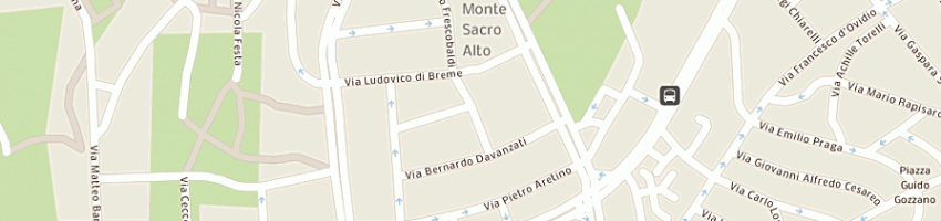 Mappa della impresa gagliardi alessandro a ROMA