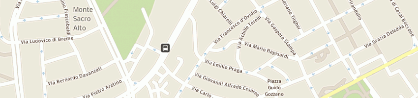 Mappa della impresa garage del cavallino sas di pallone francesco a ROMA
