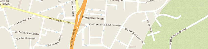 Mappa della impresa franchi de luca dott rosanna a ROMA