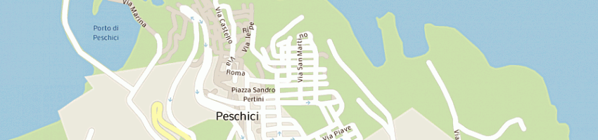 Mappa della impresa albergo hotel peschici a PESCHICI