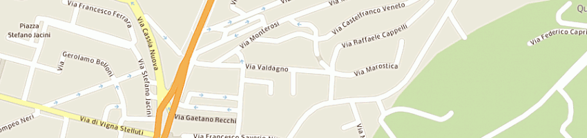 Mappa della impresa immobiliare verga srl a ROMA