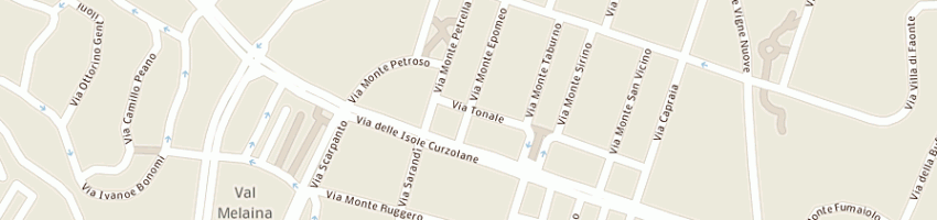 Mappa della impresa bartoletti claudio a ROMA
