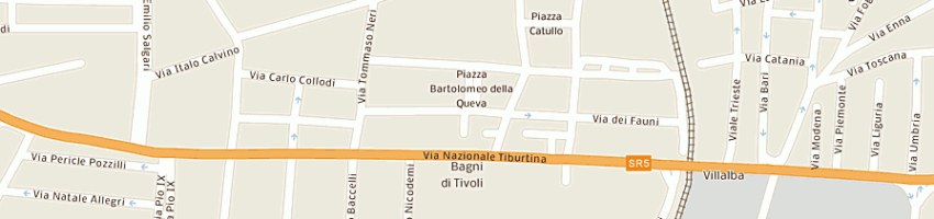 Mappa della impresa cecchetti antonella a TIVOLI