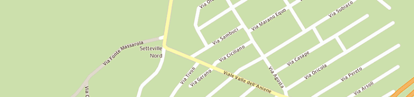 Mappa della impresa antonelli ivana a GUIDONIA MONTECELIO