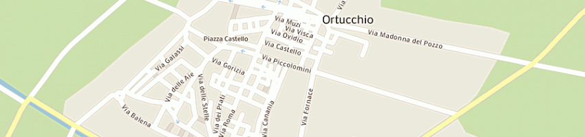 Mappa della impresa carabinieri a ORTUCCHIO