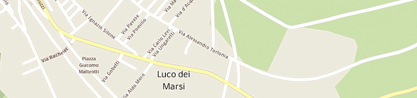 Mappa della impresa carabinieri a LUCO DEI MARSI