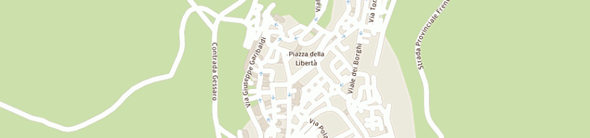 Mappa della impresa municipio a MONTENERO DI BISACCIA