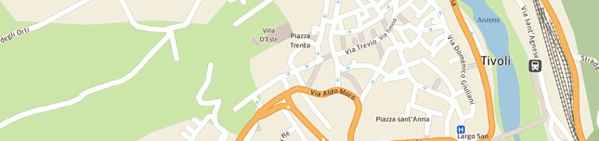 Mappa della impresa sessano valeria a TIVOLI