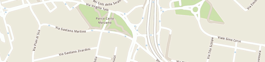 Mappa della impresa novacarni di renzi renzo e iacozzilli mario snc a ROMA