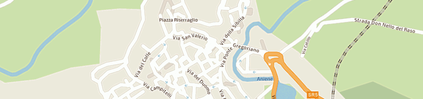 Mappa della impresa oratorio san paolo a ROMA