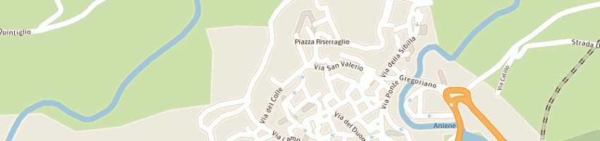 Mappa della impresa rovazzani debora a TIVOLI