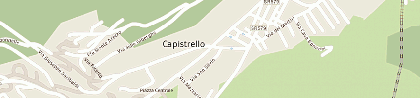 Mappa della impresa supermercato risparmio piu' a CAPISTRELLO