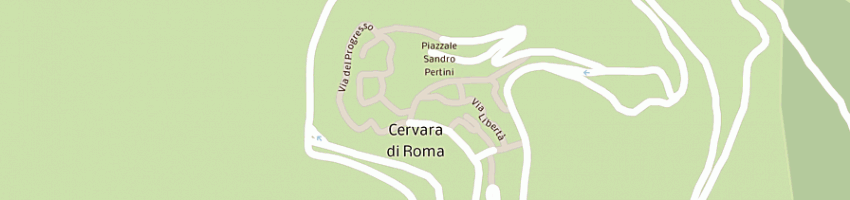 Mappa della impresa parco regionale monti simbruini a CERVARA DI ROMA