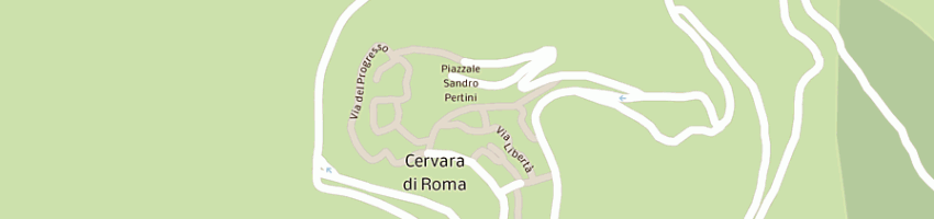 Mappa della impresa ferrari francesco a CERVARA DI ROMA