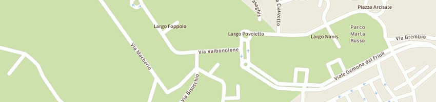 Mappa della impresa bellelli liana a ROMA