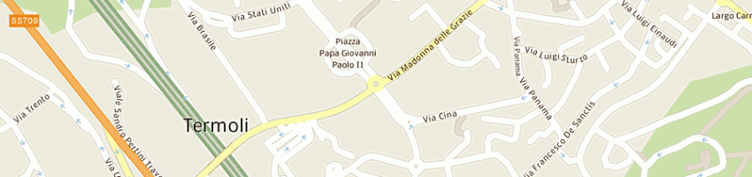 Mappa della impresa piazza italia srl a TERMOLI