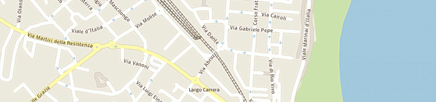 Mappa della impresa cafe' de paris di pellicciotta vania a TERMOLI
