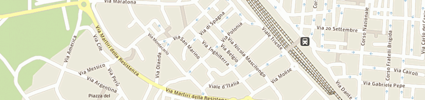 Mappa della impresa yuma surgelati srl a TERMOLI